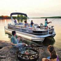 Competitive Price 6 Person Aluminum Pontoon Boats 19 Foot China