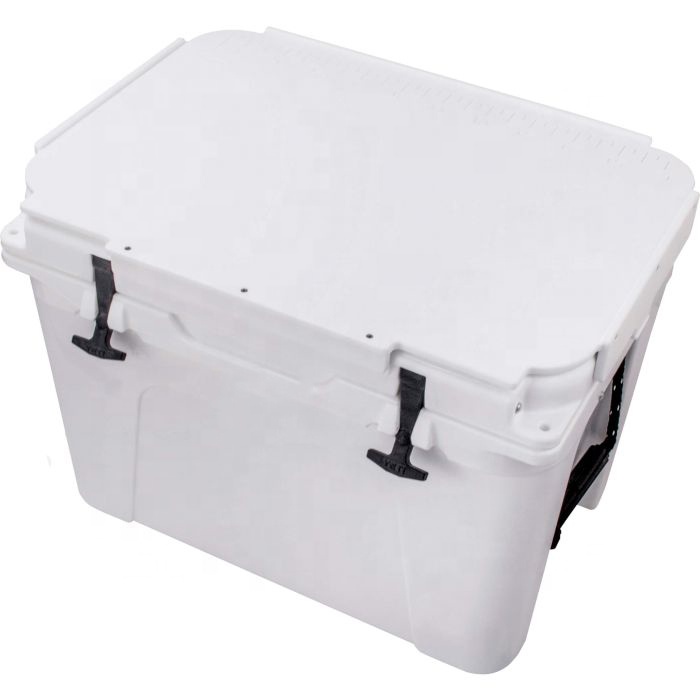 Kinocean Plastic Trolley Big Large Milk Vintage Ice Cooler Box for Truck and Sea