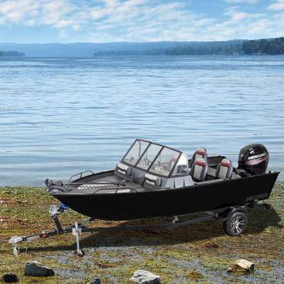 Kinocean 2019 Popular deep v bottom jet 16ft aluminum boat