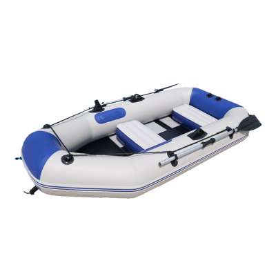 A1230 KINOCEAN 3 person inflatable water fishing island PVC raft with canopy for sale